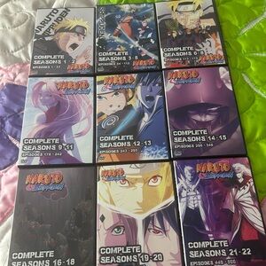 Naruto Shippuden Complete Seasons DVD Set
